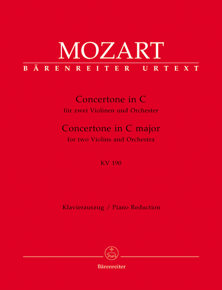 Mozart: Concertone for 2 Violins in C Major, K. 190 (186e) – Ficks