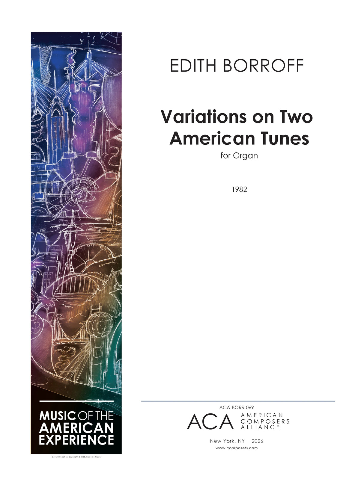 Borroff: Variations on Two American Tunes