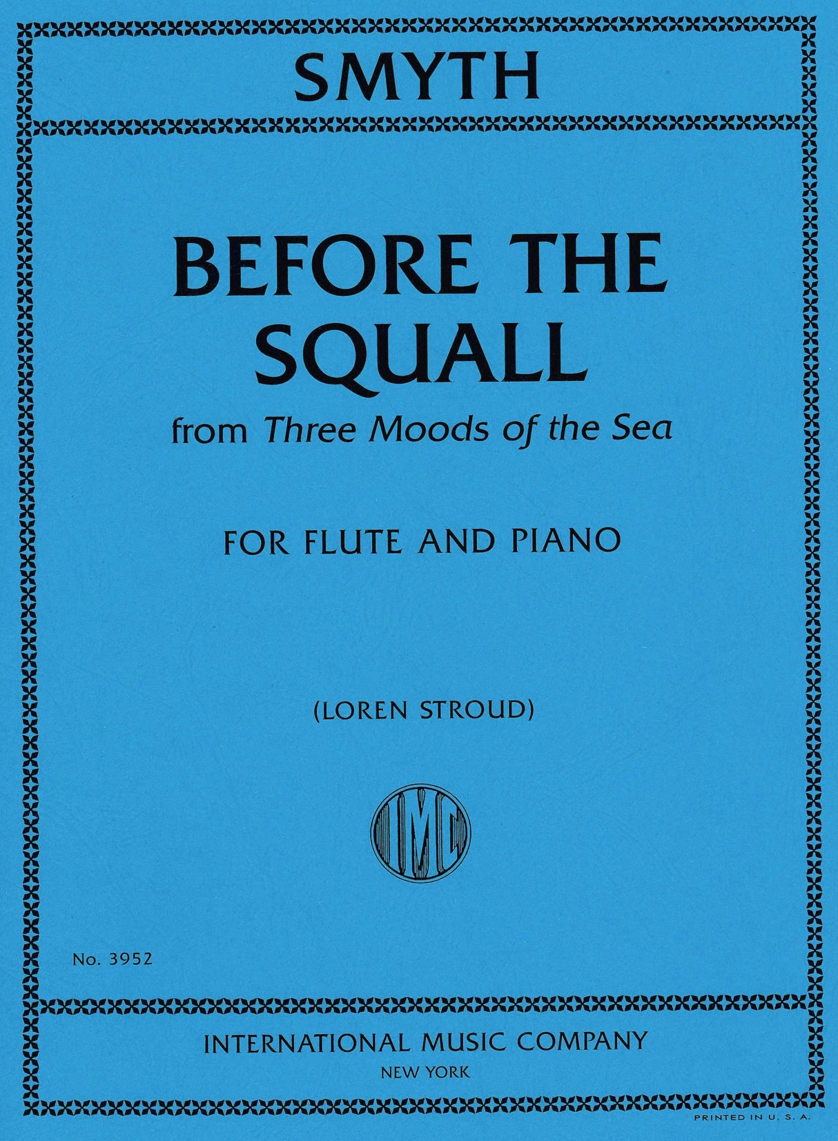 Smyth: "Before the Squall" from Three Moods of the Sea (arr. for flute & piano)