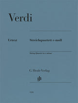 Verdi: String Quartet in E Minor