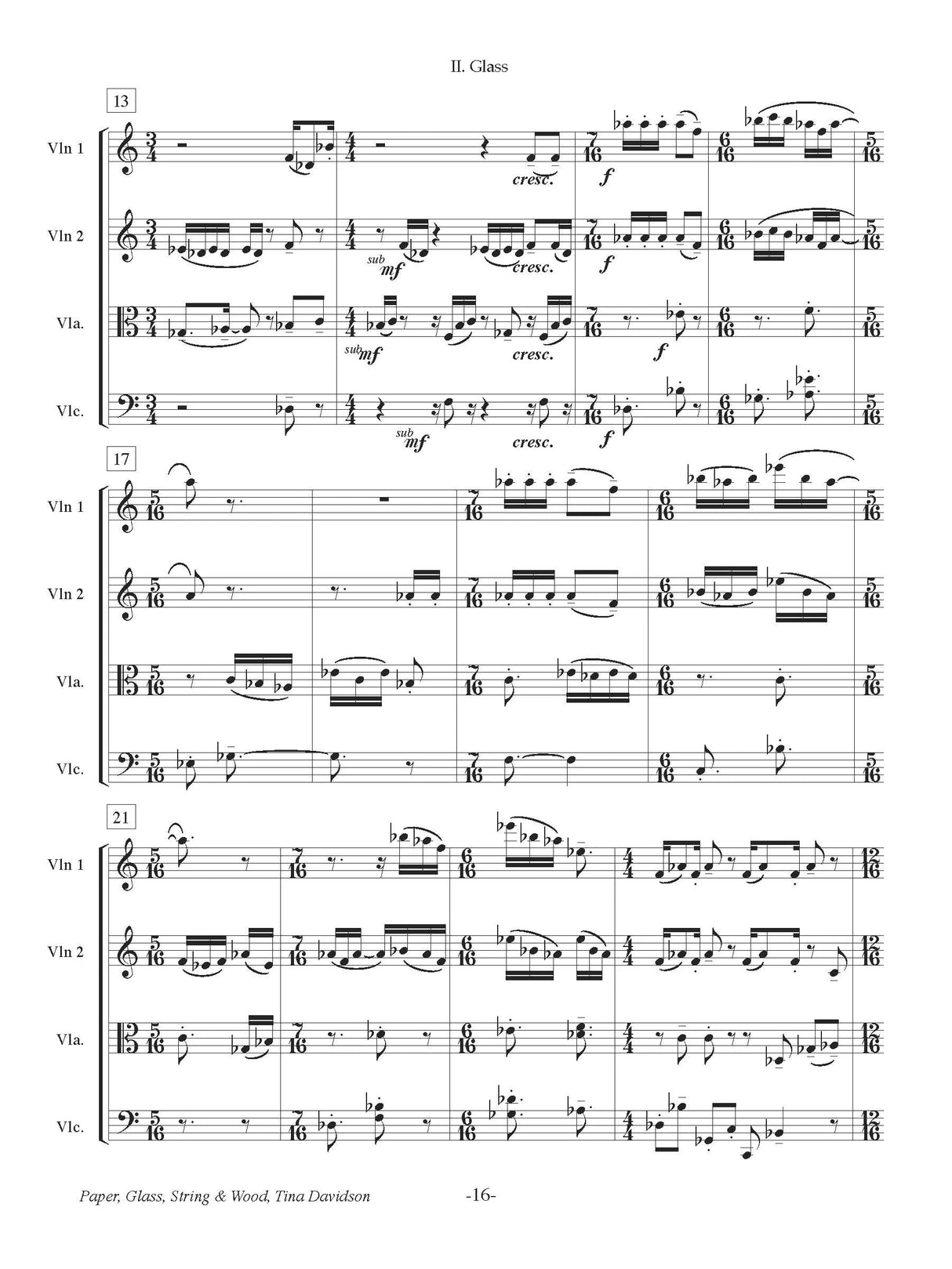 Davidson: Paper, Glass, String & Wood