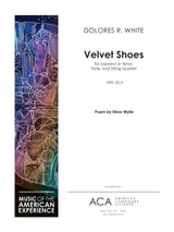 White: Velvet Shoes
