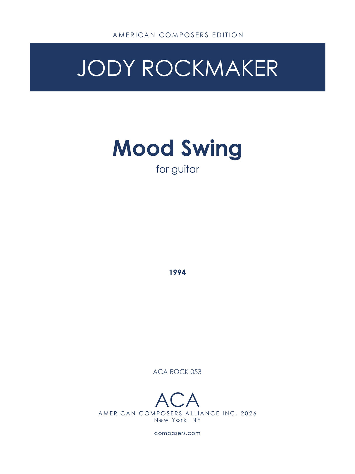 Rockmaker: Mood Swing