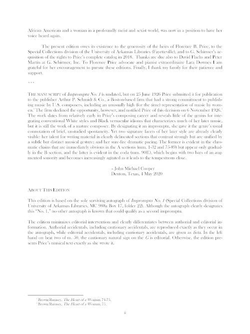 Price: Impromptu No. 1