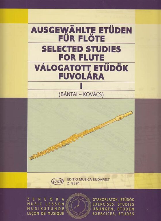 Selected Studies for Flute - Book 1