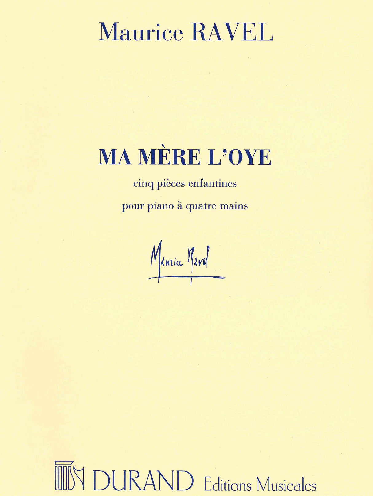 Ravel: Ma mère l'Oye