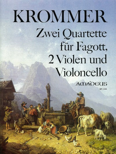 Krommer: 2 Quartets for Bassoon, 2 Viola & Cello, Op. 46