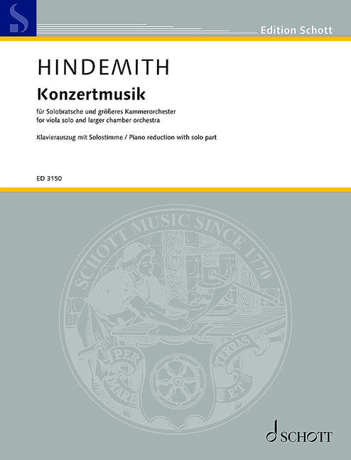 Hindemith: Konzertmusik, Op. 48