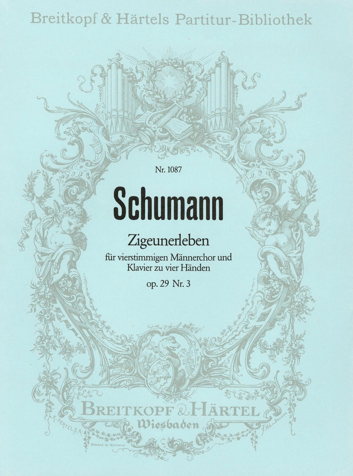 Schumann: Zigeunerleben, Op. 29, No. 3 (Version for TTBB Choir)