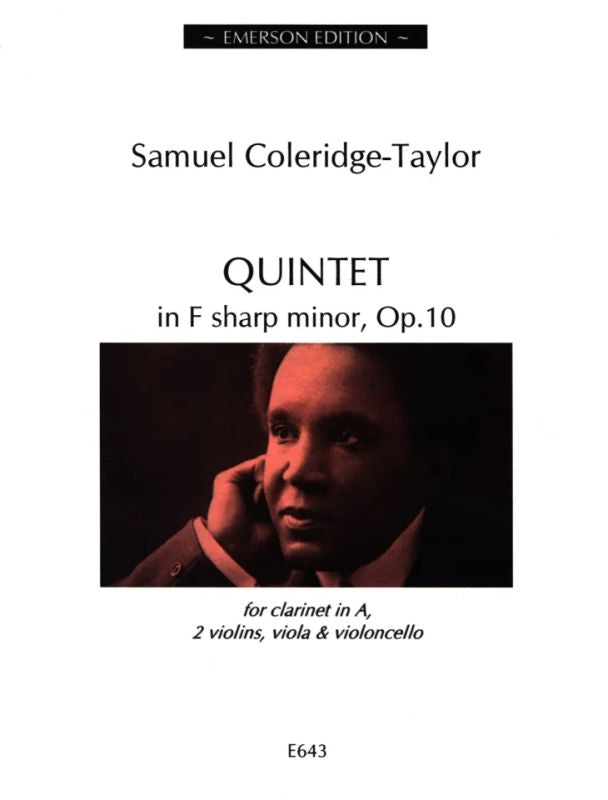 Coleridge-Taylor: Clarinet Quintet in F-sharp Minor, Op. 10