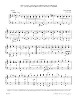 Beethoven: Diabelli Variations, Op. 120 / 50 Variations on a Waltz