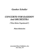 Schuller: Bassoon Concerto