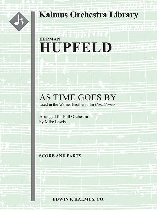 Hupfeld: As Time Goes By (arr. for orchestra)