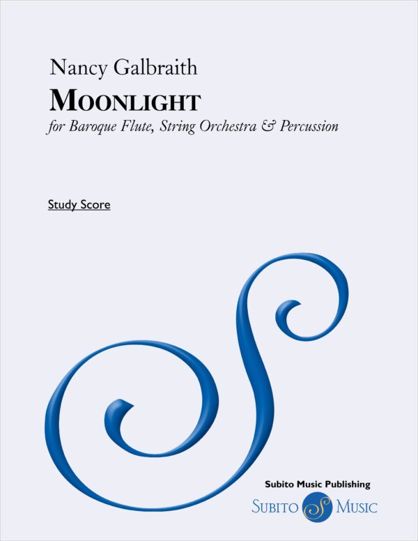 Galbraith: Moonlight (arr. for flute, marimba, & string orchestra)