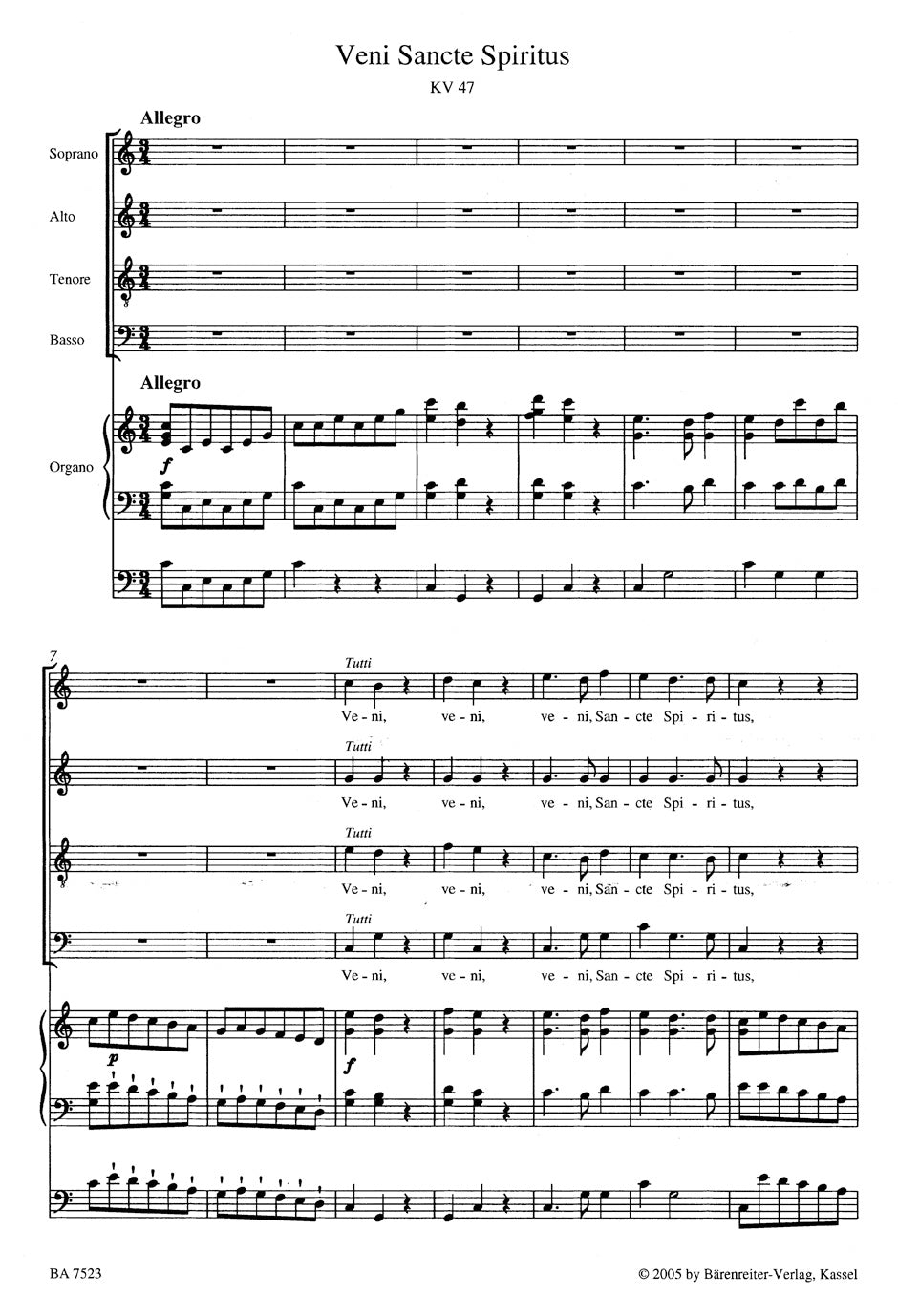 Mozart: Shorter Sacred Works (arr. for solosits, choir and organ)