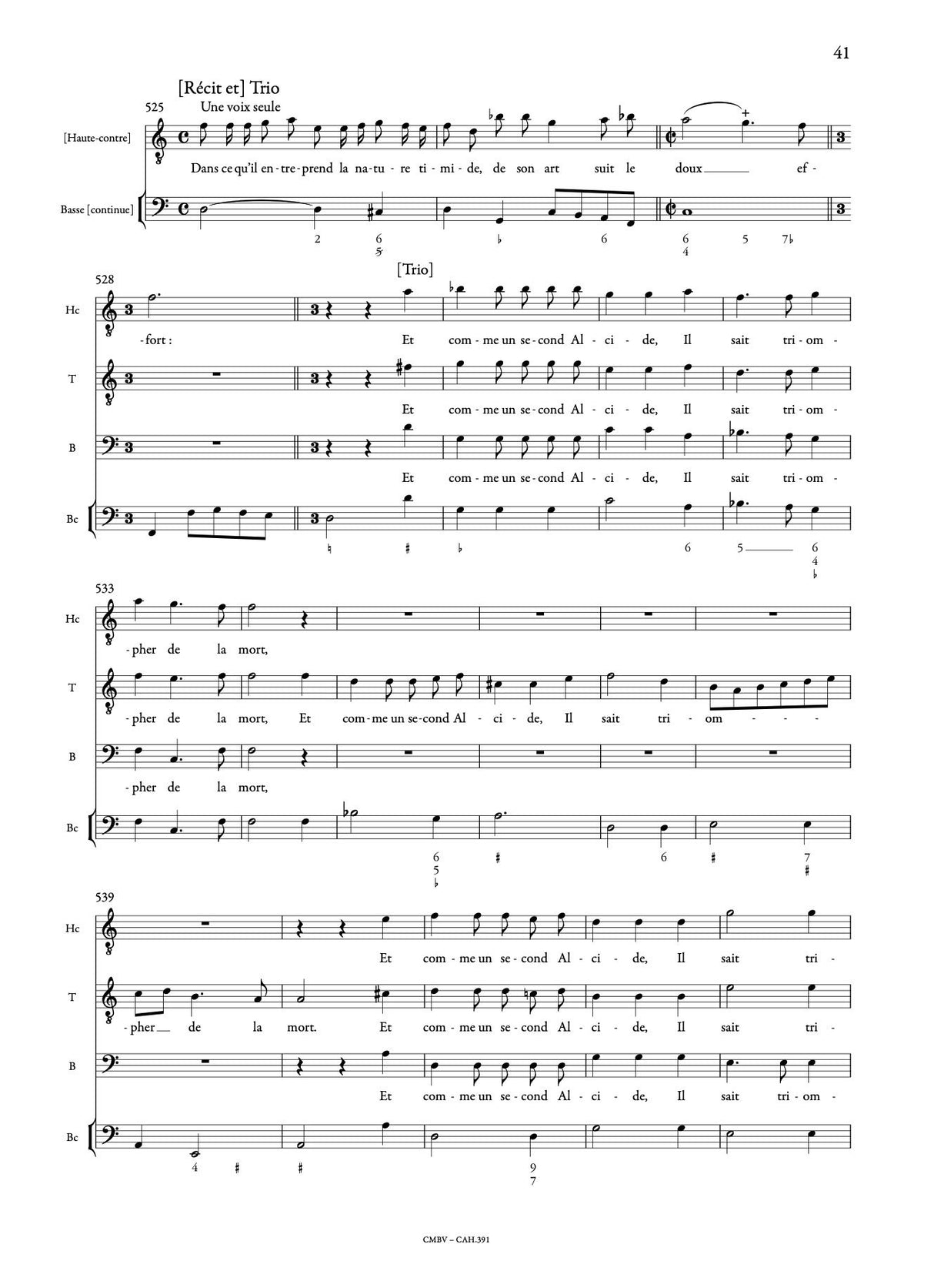 Delalande: Concert d'Esculape