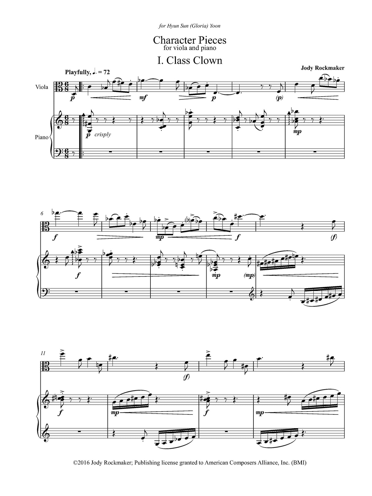 Rockmaker: Character Pieces