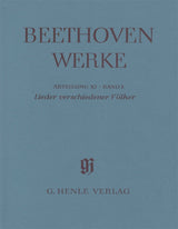 Beethoven: Lieder verschiedener Völker, WoO 158