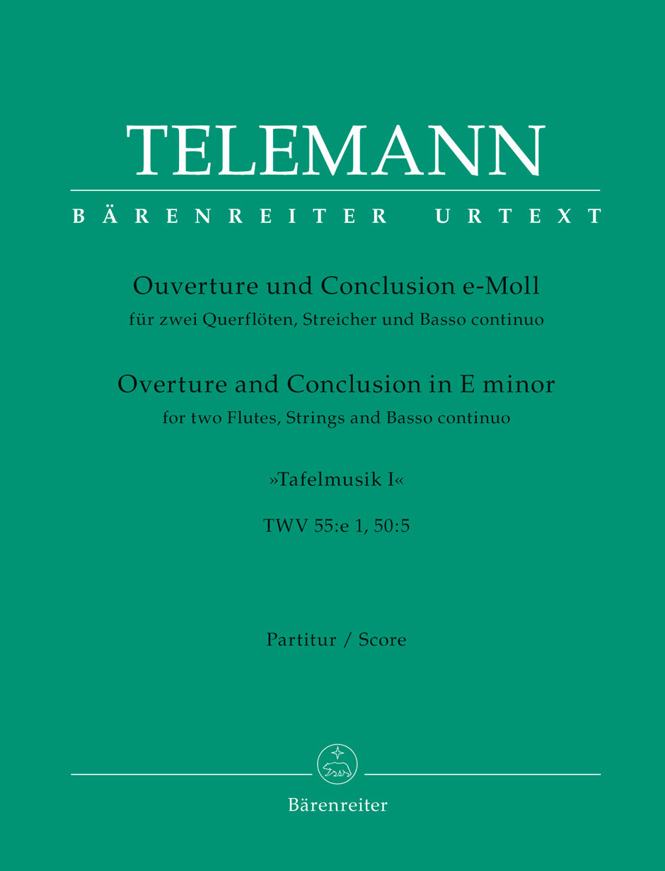 Telemann: Overture Suite and Conclusion in E Minor TWV 55:e1 & 50