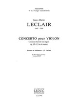 Leclair: Violin Concerto in D Major, Op. 7, No. 2