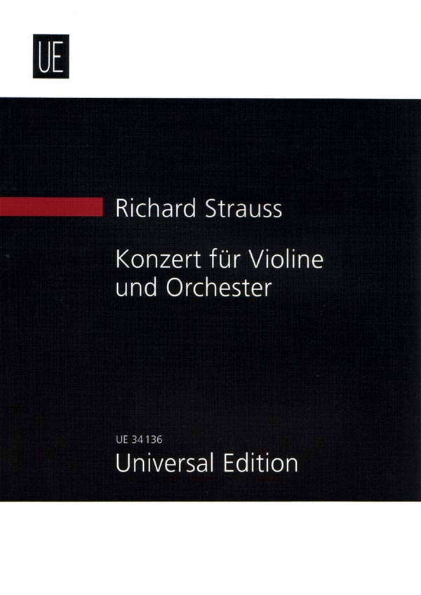 Strauss: Violin Concerto in D Minor, Op. 8 – Ficks Music