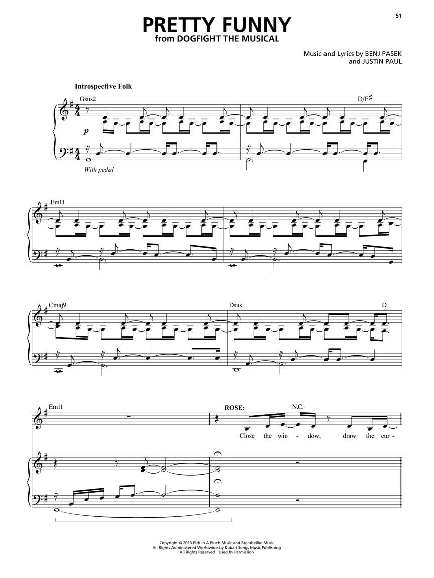 The Songs of Pasek and Paul