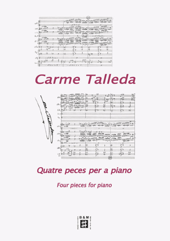 Talleda: 4 Pieces for Piano