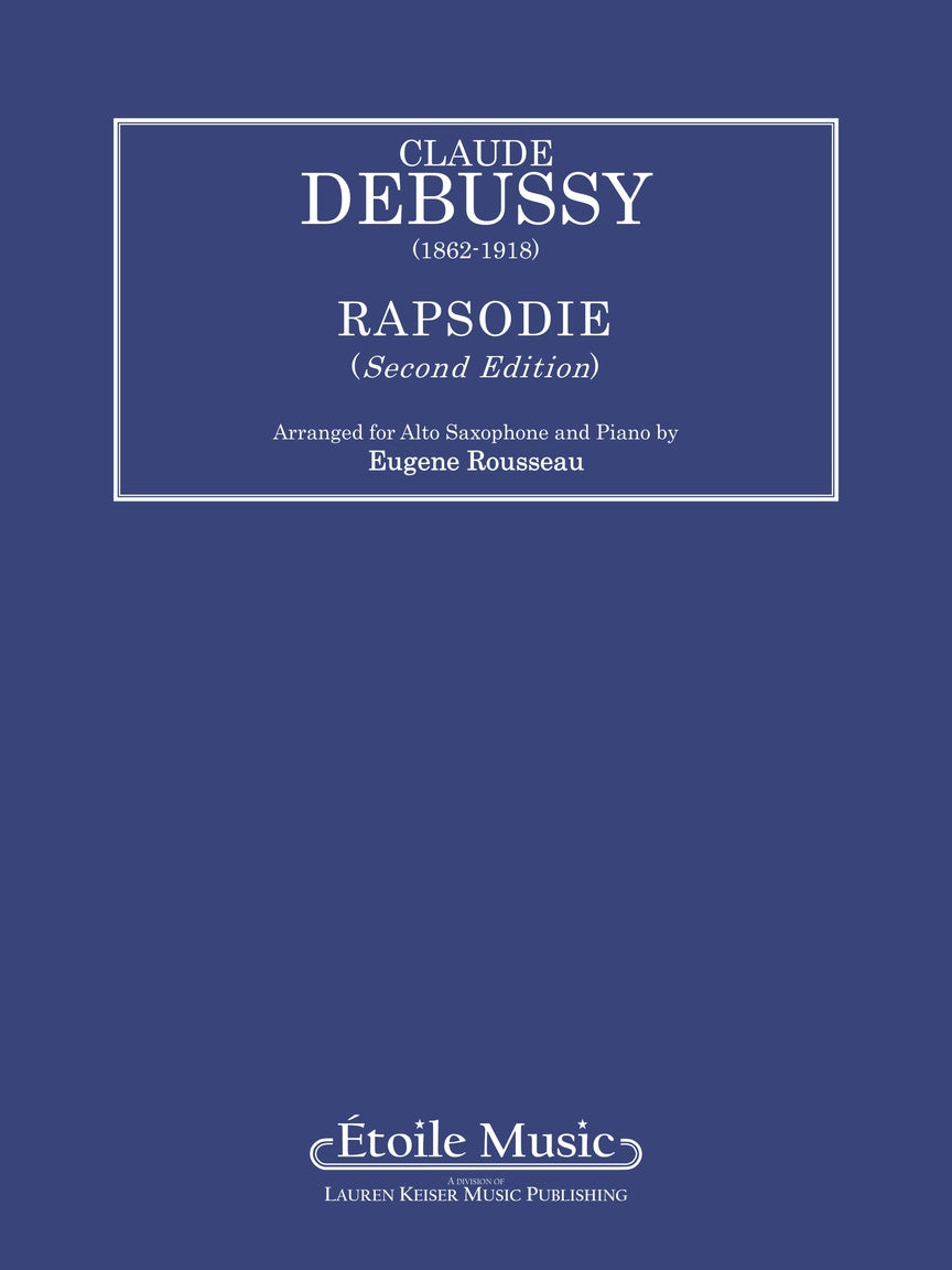 Debussy: Rhapsody for Alto Saxophone