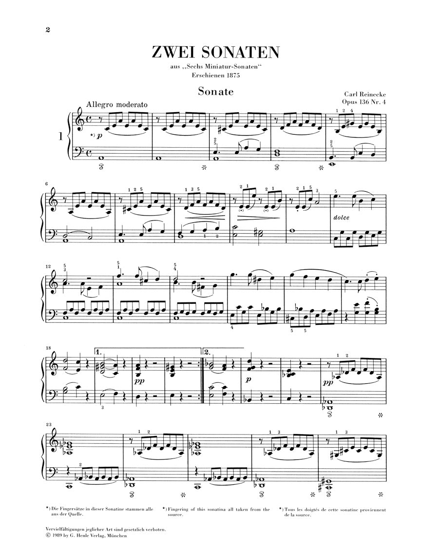 Piano Sonatinas - Volume 3: Romantic Era