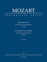 Mozart: Piano Concerto No. 12 in A Major, K. 414