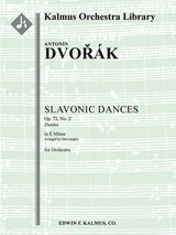 Dvořák: Slavonic Dance in E Minor, Op. 72, No. 2 (Version for Orchestra)