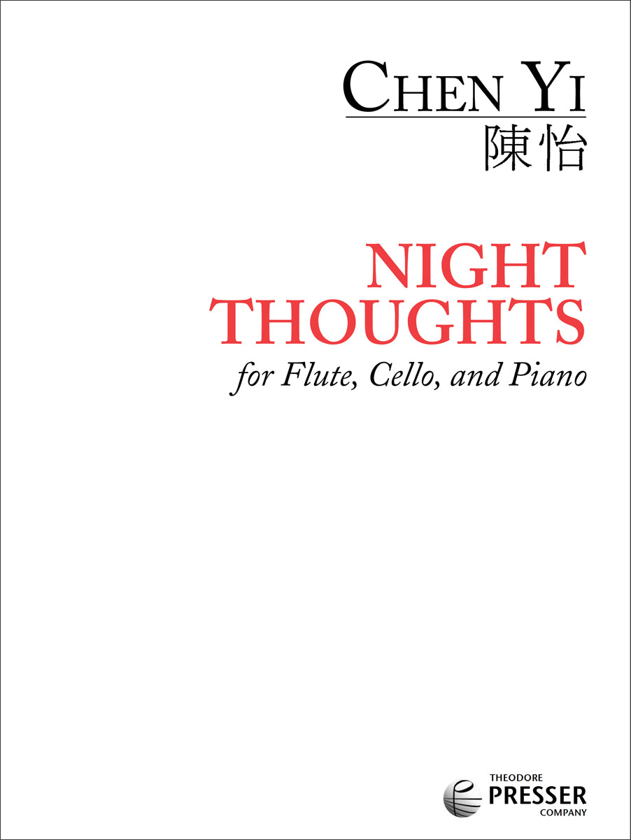 Chen: Night Thoughts (Version for Flute, Cello & Piano)