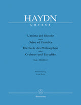 Haydn: L'anima del filosofo ossia Orfeo ed Euridice, Hob.XXVIII:13