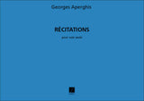 Aperghis: Récitations