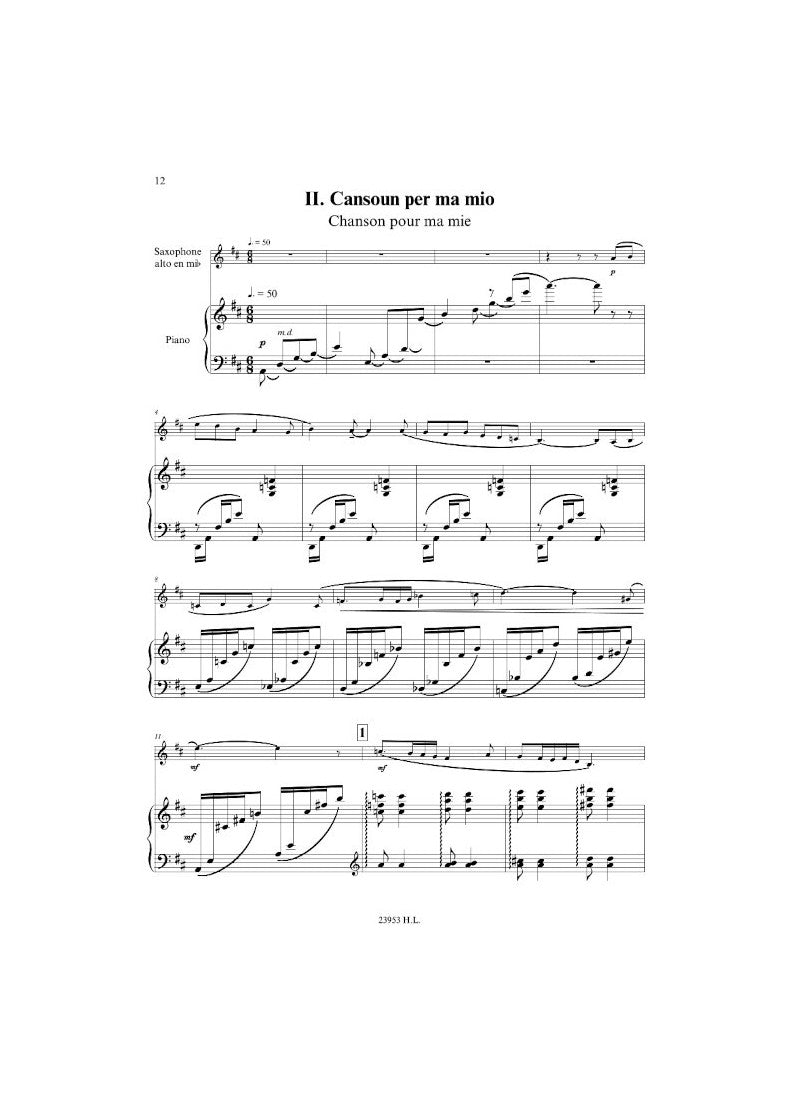 Maurice: Tableaux de Provence – Ficks Music