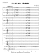 D. Adams: Inaugural Fanfare
