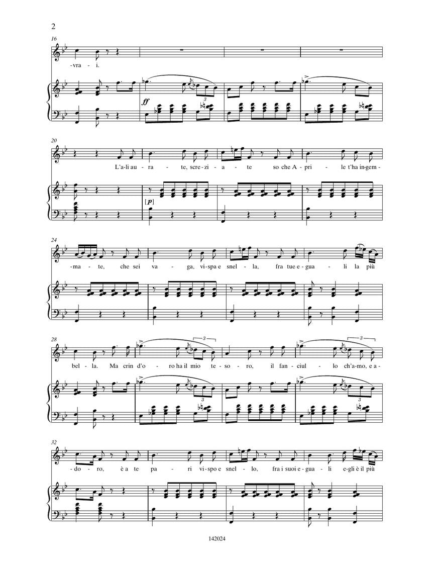 Bellini: 15 Composizioni Vocali da Camera