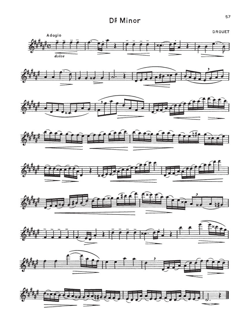 Selected Studies for Saxophone