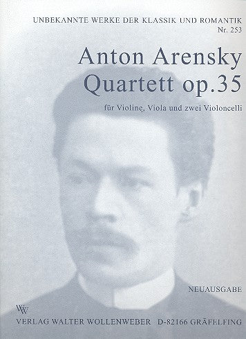 Arensky: String Quartet in a Minor, Op. 35