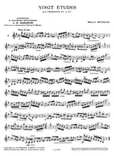 Bitsch: 20 Études for Trumpet