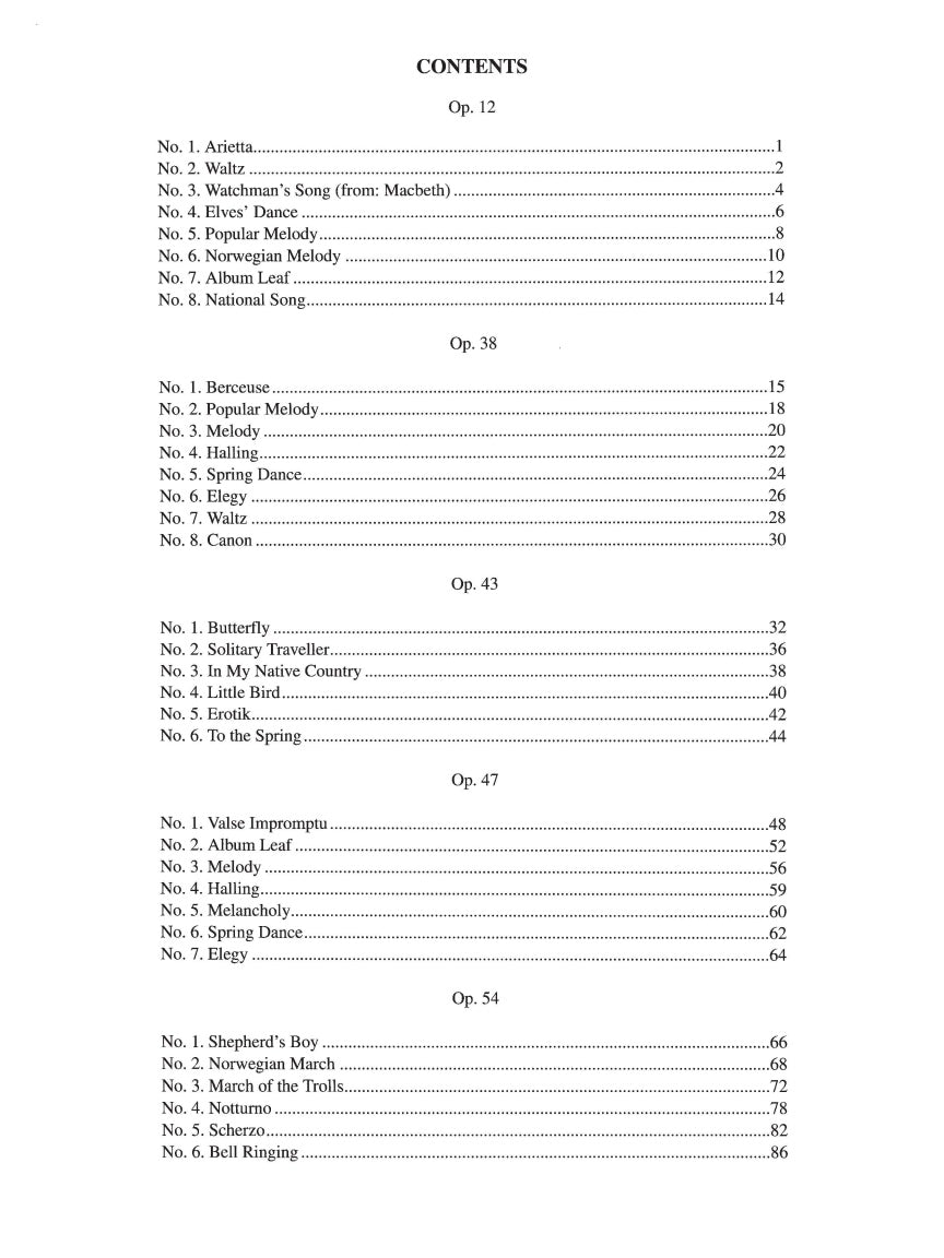 Grieg: Complete Lyric Pieces (Centennial Edition)