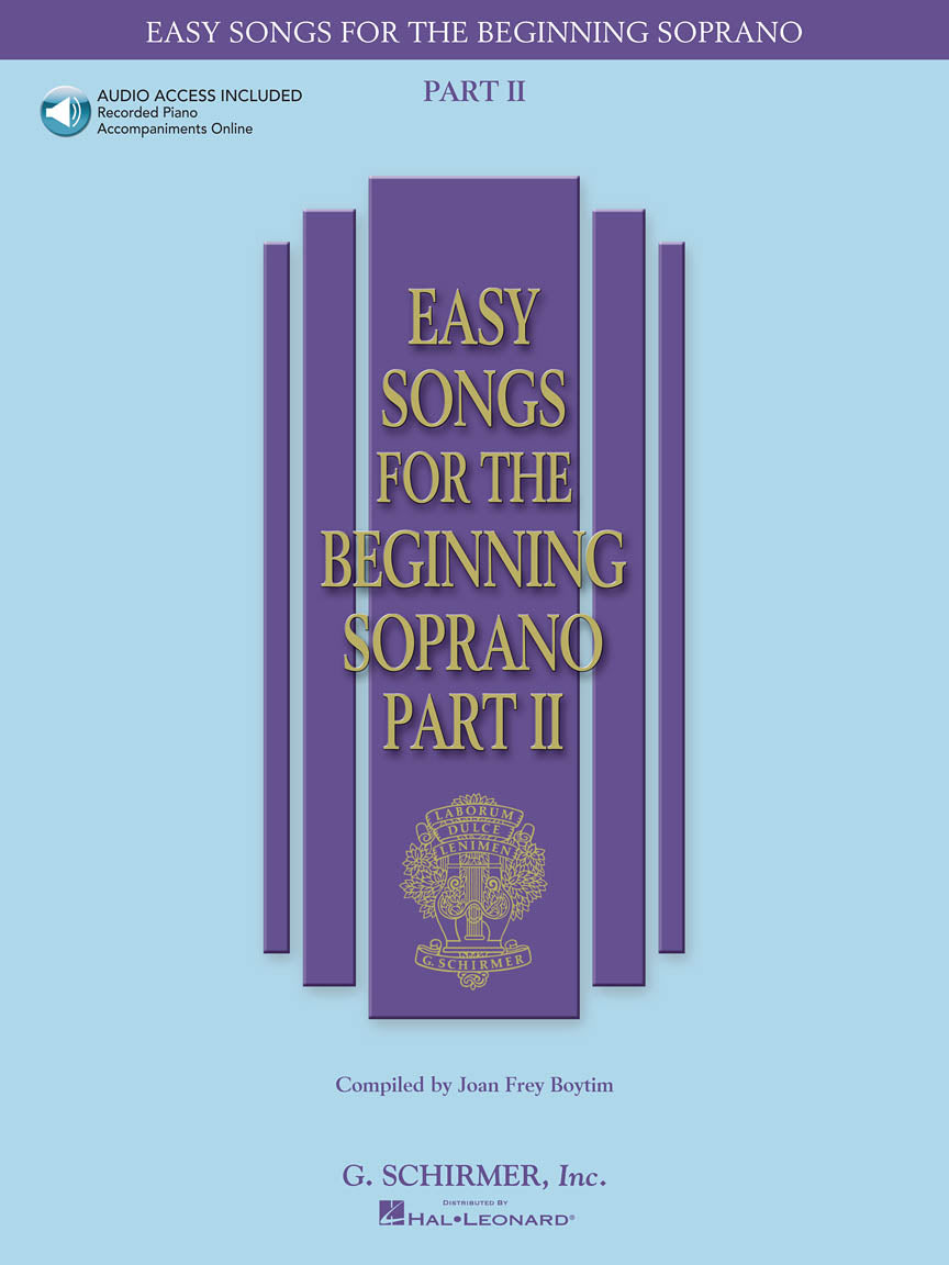 Easy Songs for the Beginning Soprano – Volume 2