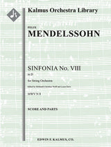 Mendelssohn: Sinfonia No. 8 in D Major