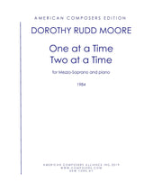 D.R. Moore: One at a Time, Two at a Time (from "Frederick Douglass")