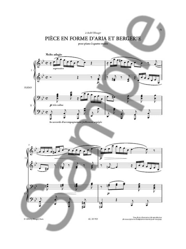 Hahn: Music for Piano 4-Hands