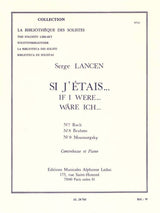 Lancen: Si J'etais... (Nos. 7-9)