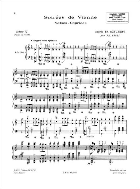 Liszt: Soirees de Vienne - Volume 2