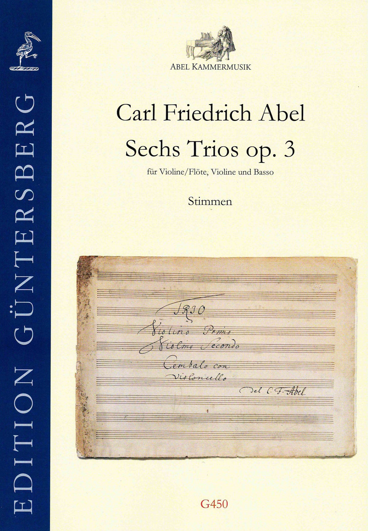 Abel: 6 Trios, Op. 3