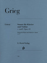 Grieg: Violin Sonata No. 3 in C Minor, Op. 45