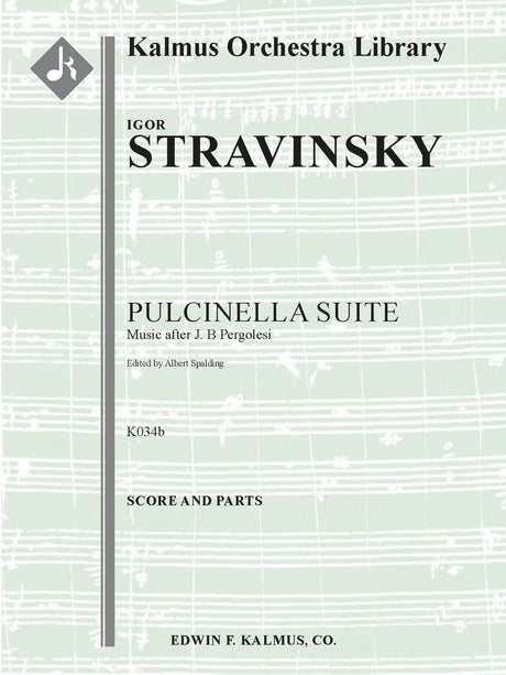 Stravinsky: Suite from Pulcinella